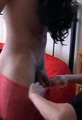 Jane dresses up a libidinous little sissy and makes her