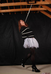 Lucimay loves her ballet dress but loves a bit of bdsm