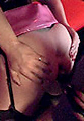 Watch jane spanking and have sex this mystery tranny doggy