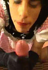 Maid zoe gets a sticky load on her facemaid zoe gets a