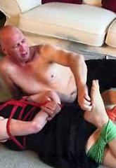 Lucimay tied bound and tickled in this movielucimay tied