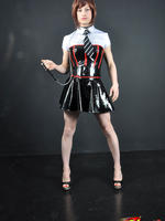 This is one cute crossdresser slut who loves to dress up in
